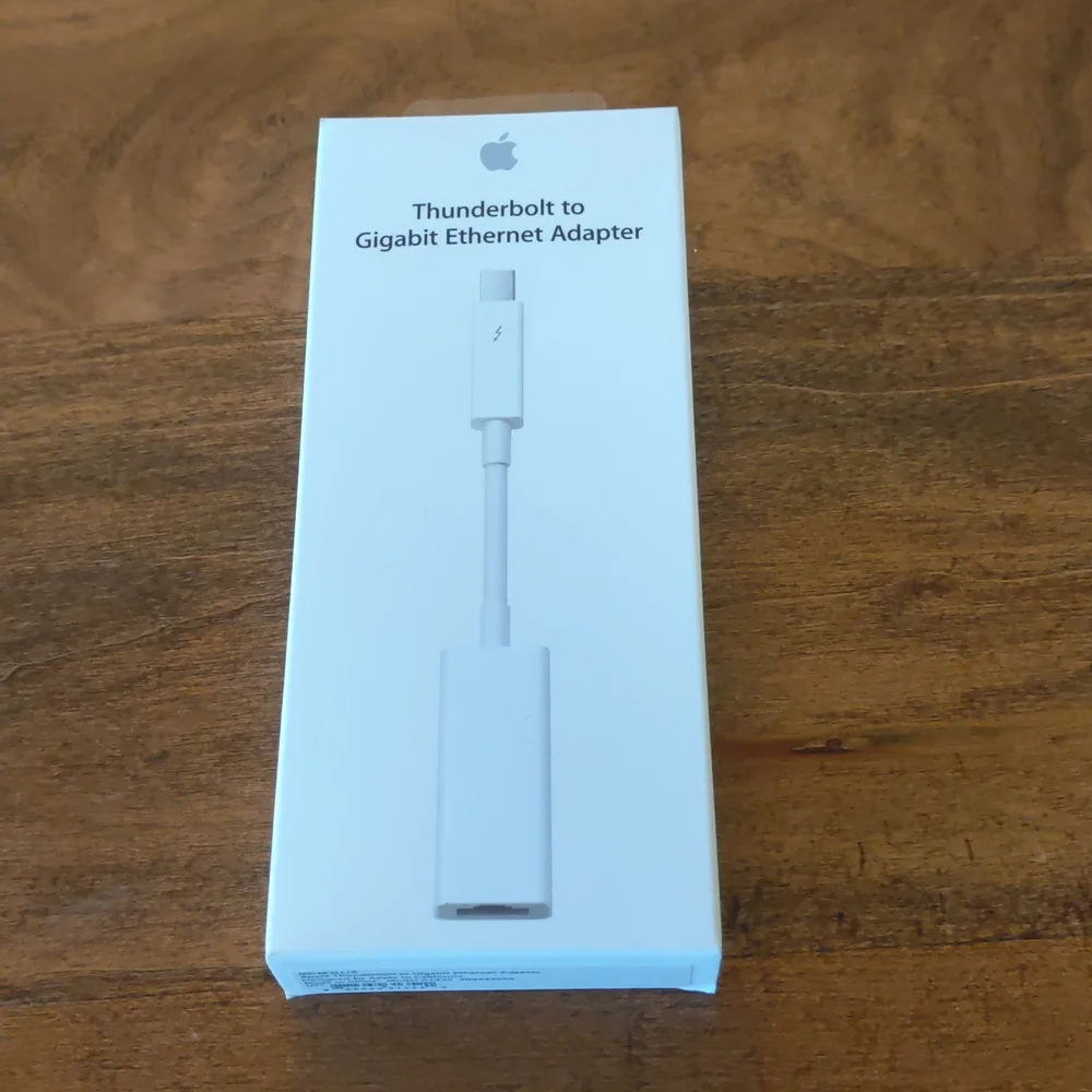 Brand New Apple Thunderbolt to Gigabit Ethernet Adapter